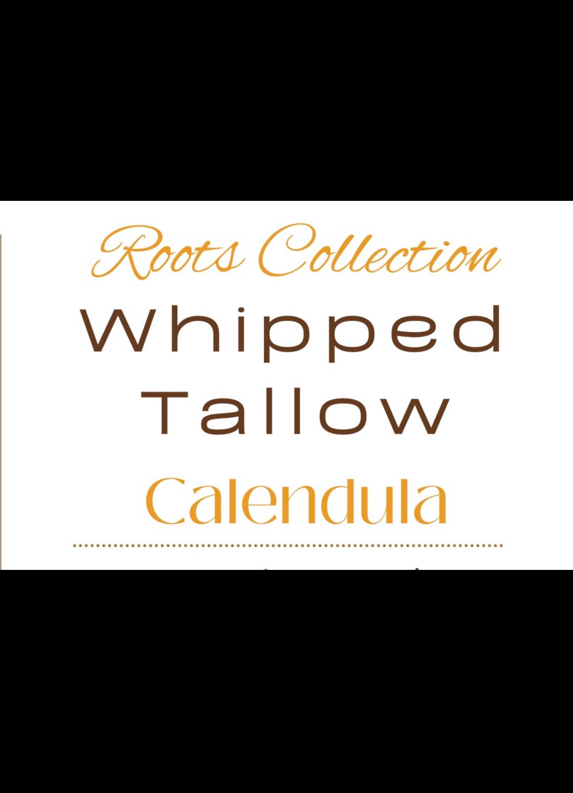 Calendula Whipped Tallow Balm