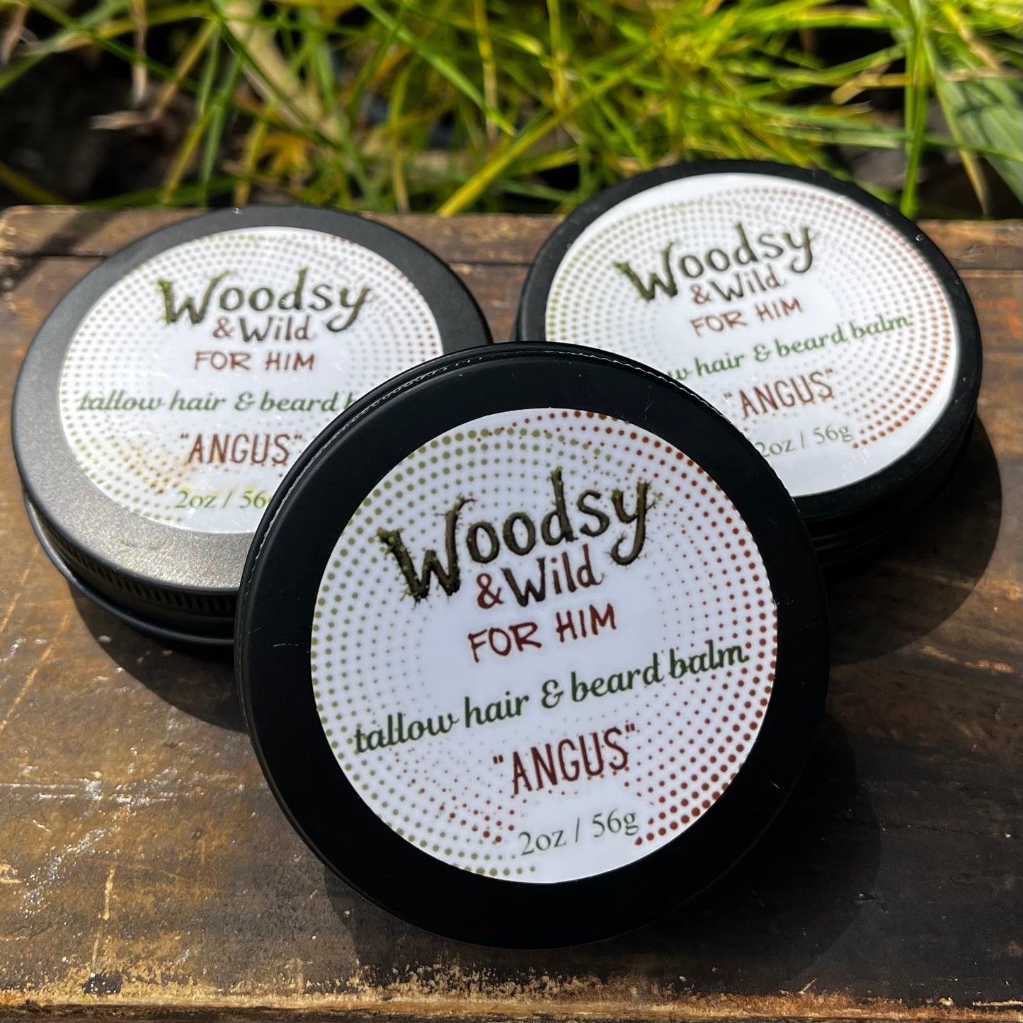 Angus Men's Beard & Hair Balm 2oz