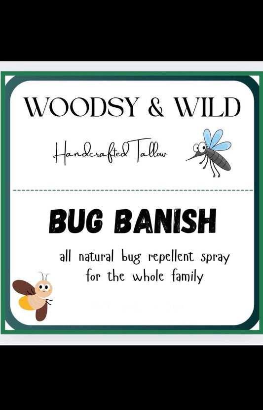Bug Banish Essential Oils Bug Spray