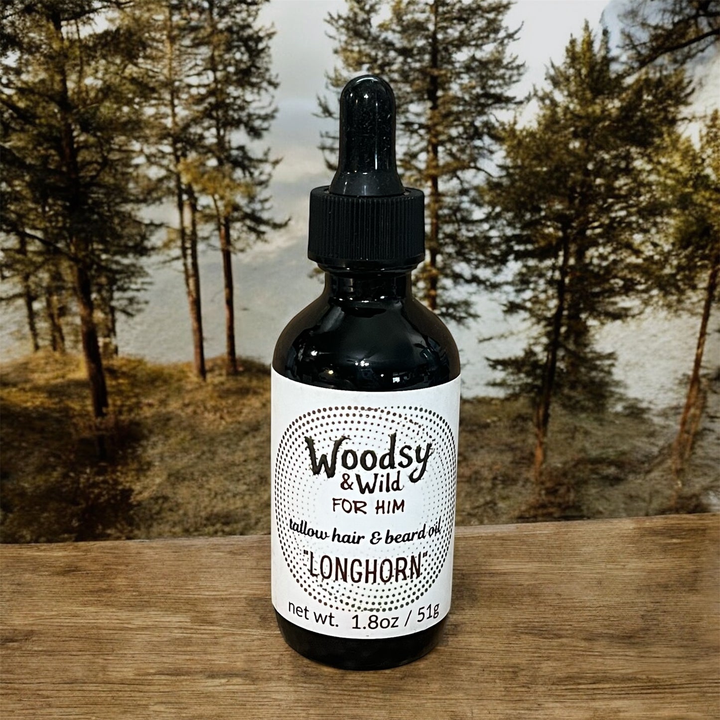 Longhorn Men's Hair and Beard Oil
