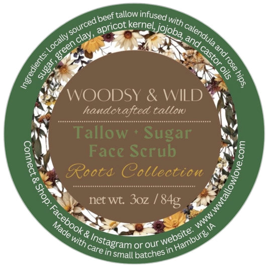 Facial Sugar Scrub 3oz