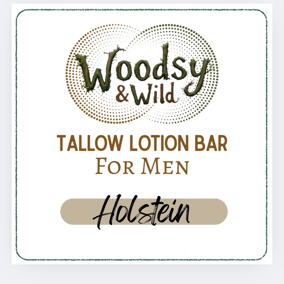 Holstein Mens Lotion Bar