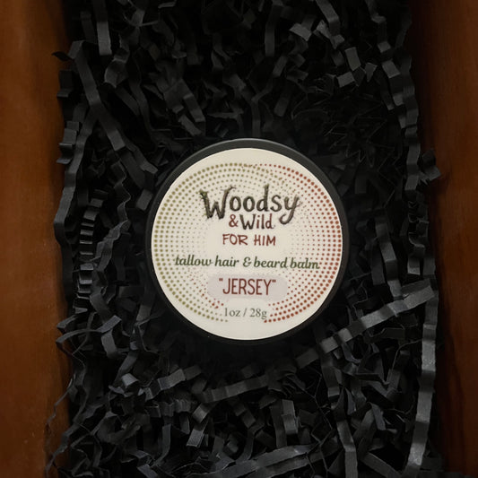 Jersey Men's Beard & Hair Balm 2oz