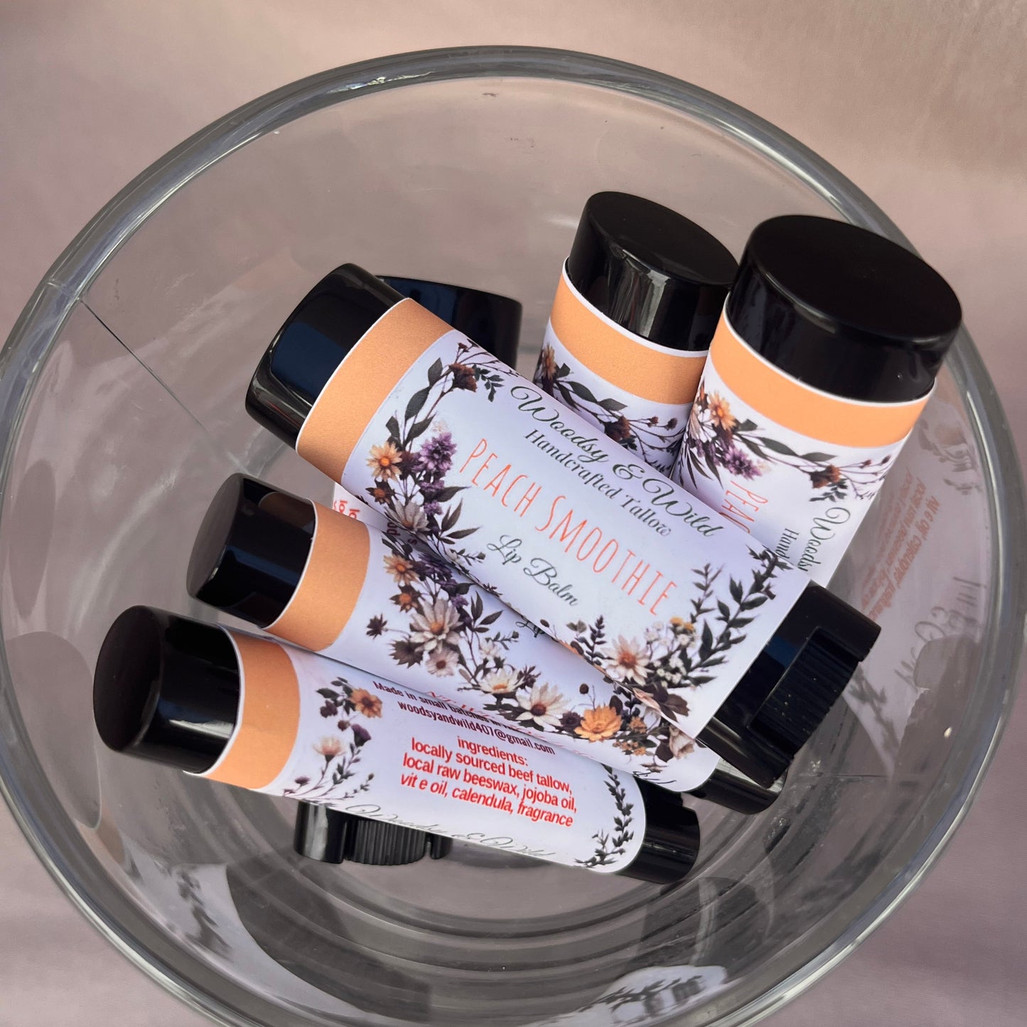 Peach Smoothie Lip Balm Stick 4.5g