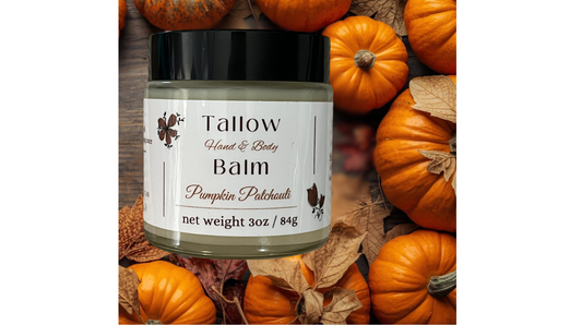 Pumpkin and Patchouli Tallow Balm