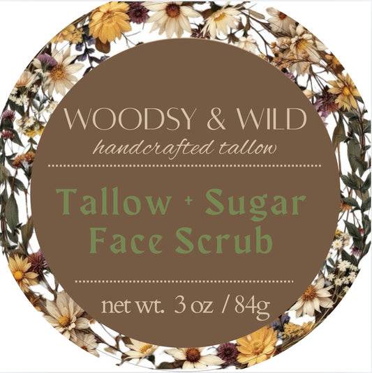 Facial Sugar Scrub 3oz