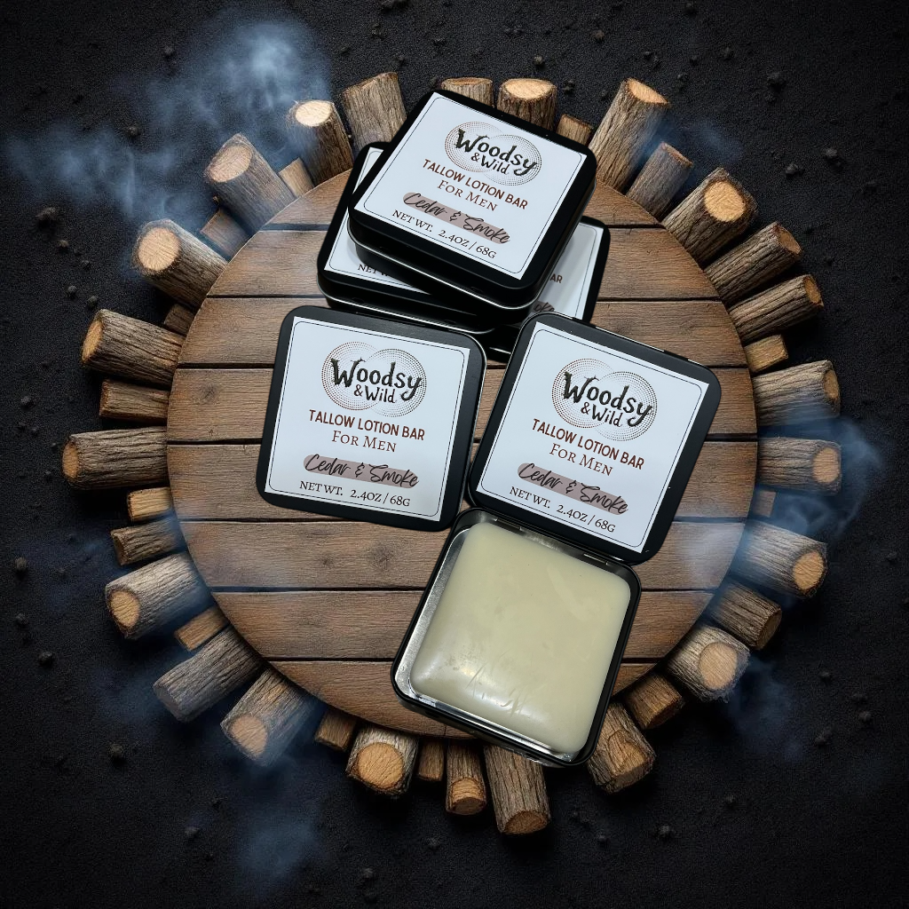 Cedar & Smoke Mens Lotion Bar