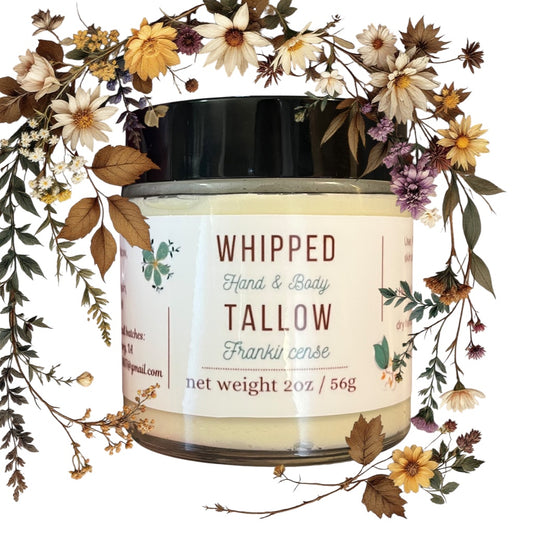 Frankincense Whipped Tallow Balm 2oz
